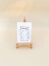 Load image into Gallery viewer, Three Link Chain Link Earrings | Dangle Statement Earrings