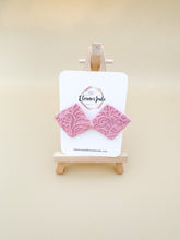 Load image into Gallery viewer, Lace Square| Statement Earring