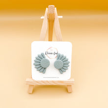 Load image into Gallery viewer, Half Flower Stud | Statement Earrings