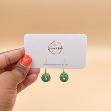 Load image into Gallery viewer, GIA | Beaded Clay Hoop Earring