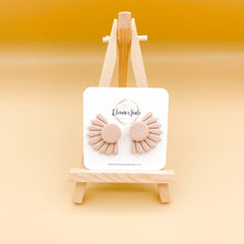 Load image into Gallery viewer, Half Flower Stud | Statement Earrings