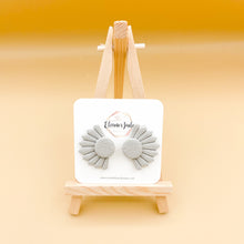 Load image into Gallery viewer, Half Flower Stud | Statement Earrings