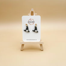 Load image into Gallery viewer, Witch Hat Floral Earrings