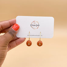 Load image into Gallery viewer, GIA | Beaded Clay Hoop Earring