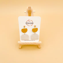 Load image into Gallery viewer, Short Door + Charm | Dangle Statement Earring