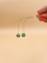 Load image into Gallery viewer, GIA | Beaded Clay Hoop Earring