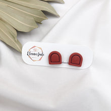 Load image into Gallery viewer, Mini Arch Clay Stud Earring