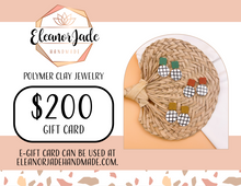 Load image into Gallery viewer, Eleanor Jade Handmade Gift Card
