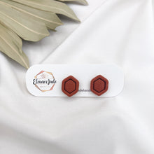 Load image into Gallery viewer, Mini Diamond Clay Stud Earring
