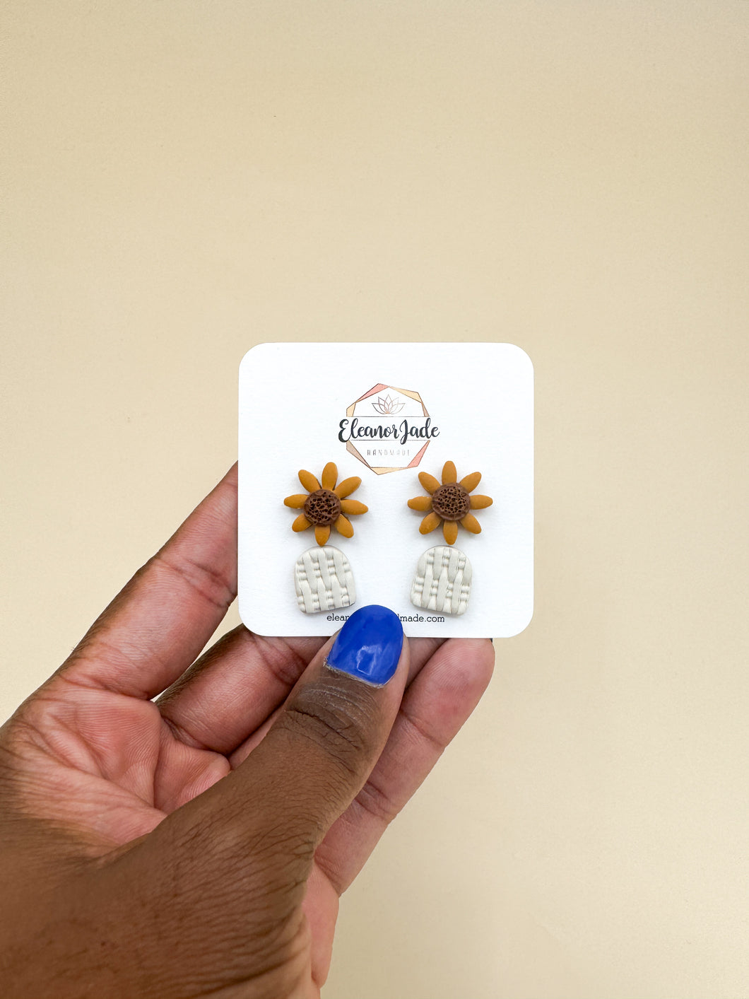 Sunflower Stud Duo Earrings