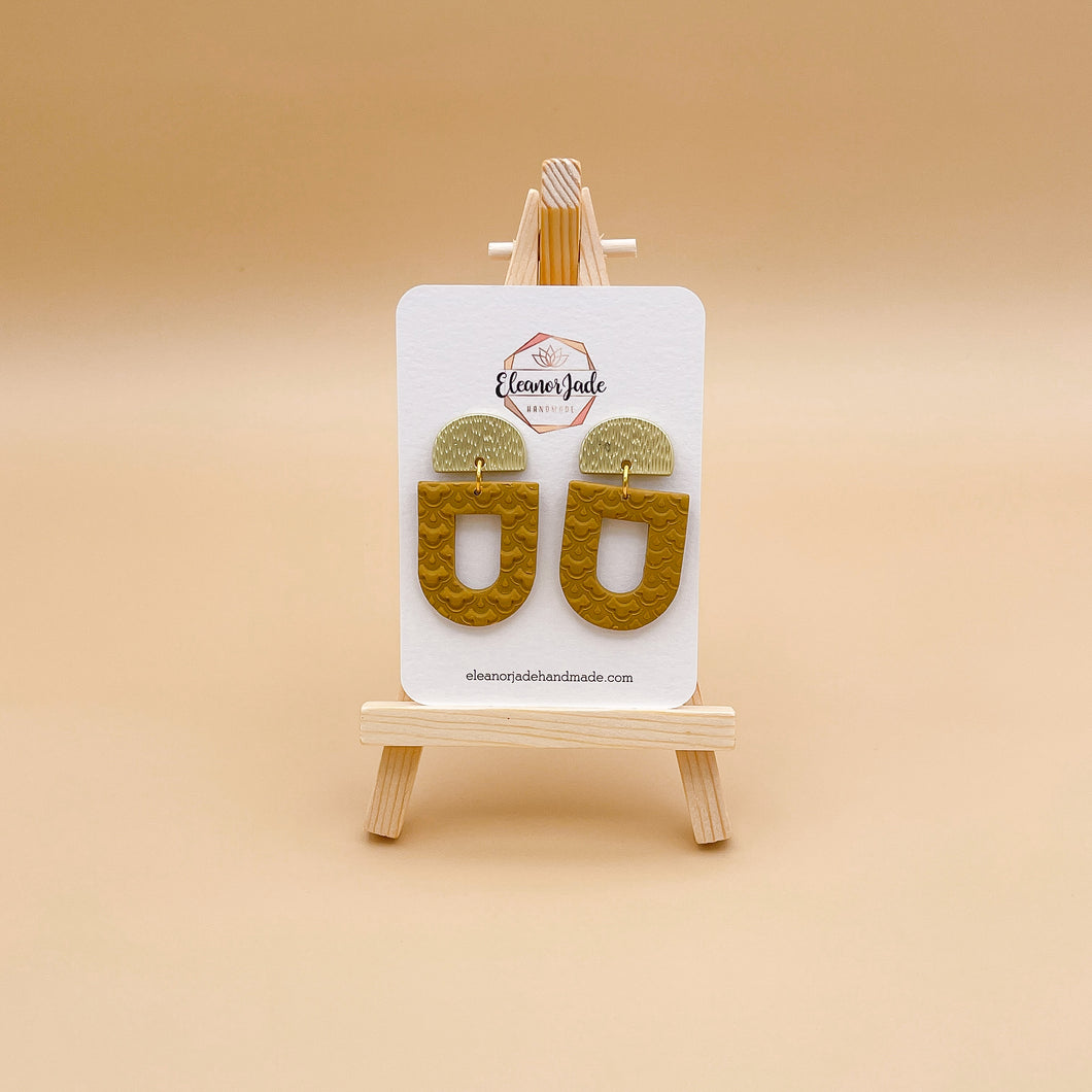 Handmade Polymer Clay Earring_Eleanor Jade Handmade