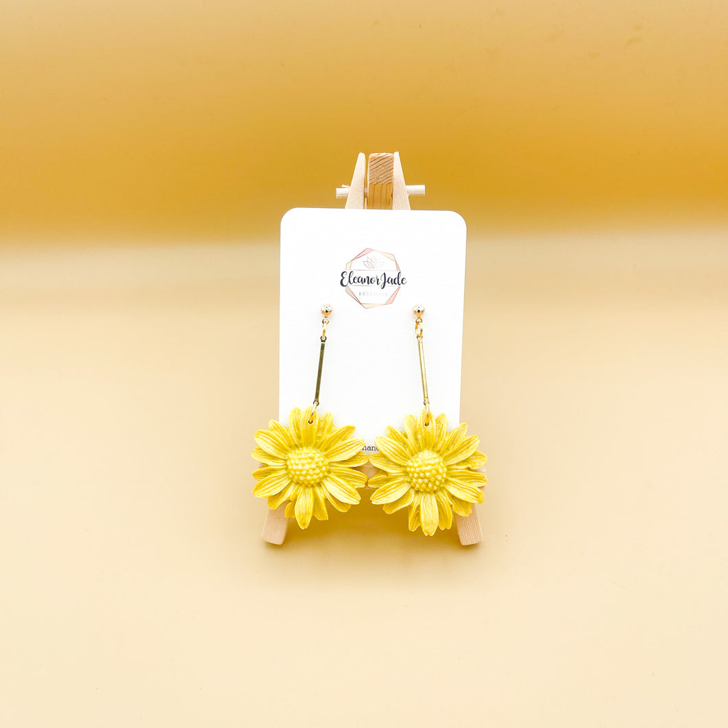 Chrysanthemum | Dangle Statement Earrings